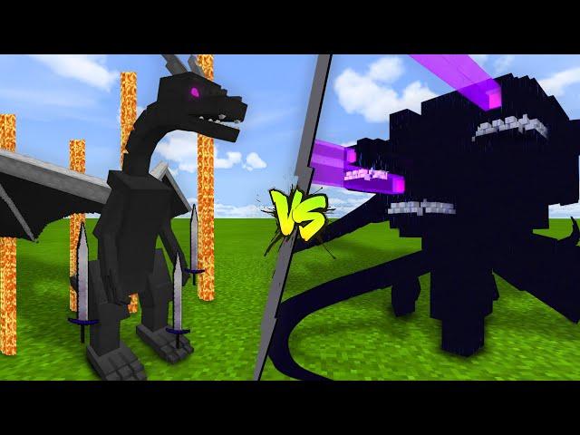 Ender Dragon Titan vs. WITHER STORM! || MINECRAFT