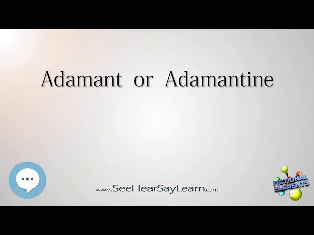 Adamant  or  Adamantine - Fictional Elements 