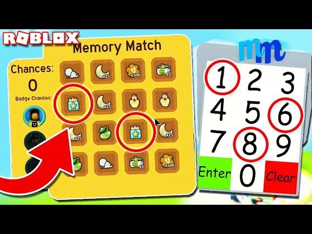 This SECRET Memory Match CHEAT will make YOU RICH in Bee Swarm Simulator (Roblox)