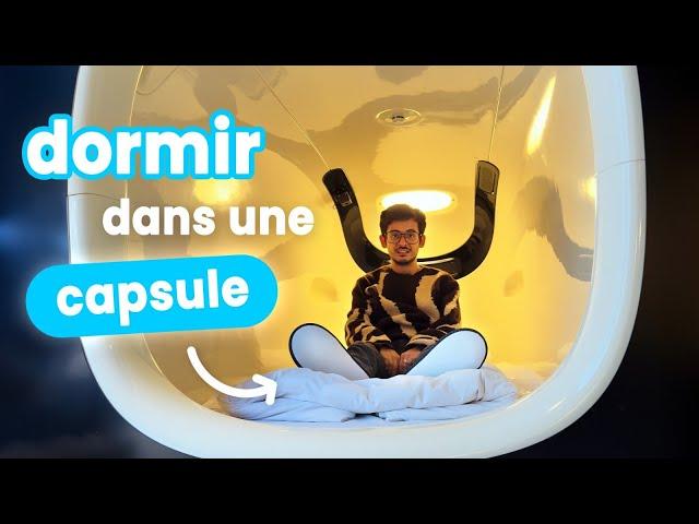 Episode 240 :  dormir dans une capsule (mon voisin ronfle et pète)