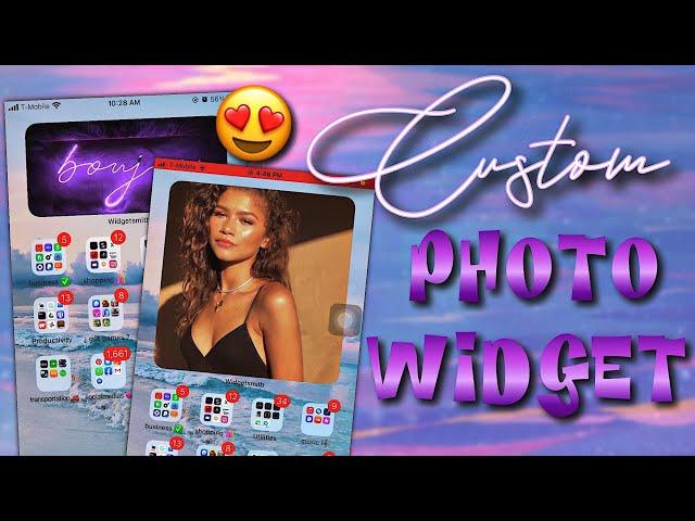 CUSTOM PHOTO WIDGET W/ WIDGETSMITH | iOS 14