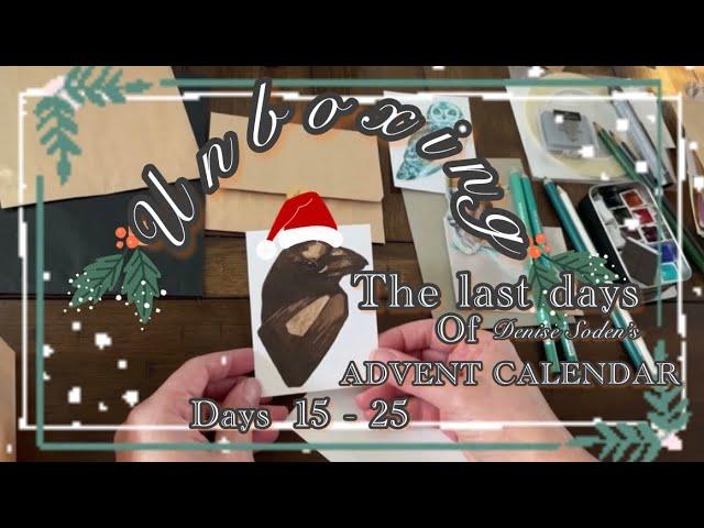 ADVENT CALENDAR By  @InLiquidColor   unboxing Day 15 - 25 