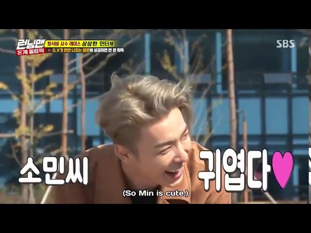 Super Junior Donghae Fall in Love With So Min [eng sub]