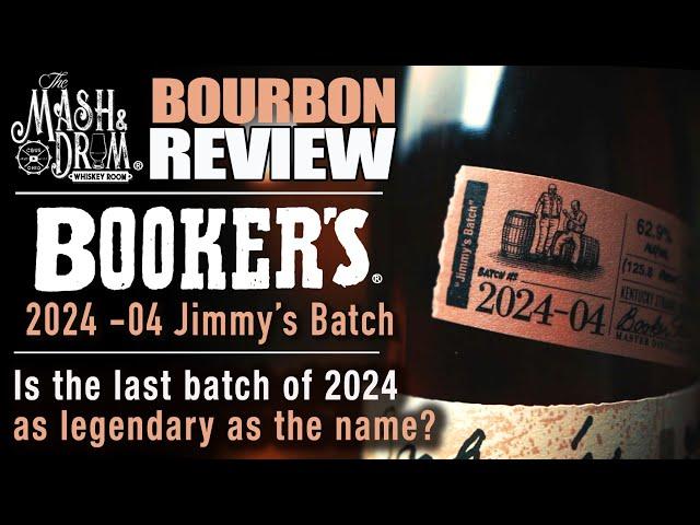 Booker's Jimmy's Batch Bourbon Review! Best of 2024?