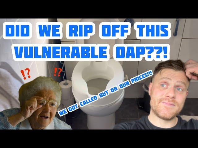 PLUMBER RIPS OFF OAP? We Got Called Out!! #plumbing