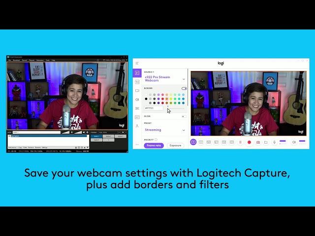 Using Logitech Capture with XSplit Broadcaster