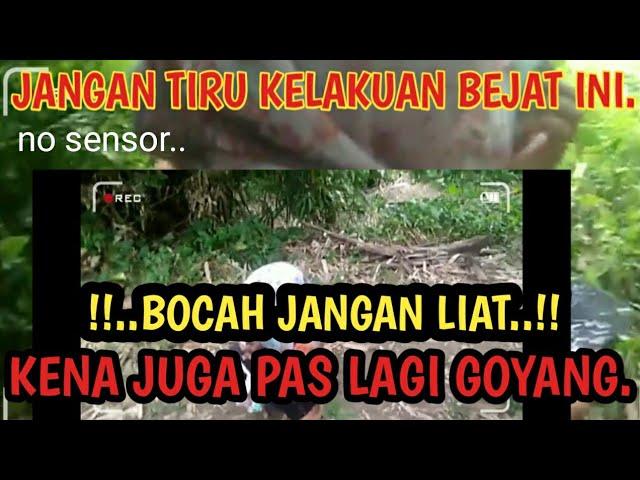 LAGI LAGI PERAWAN TERTANGKAP MESUM DI LADANGKU PAS LAGI NUNGGING..KAPOK KAU KUBUAT