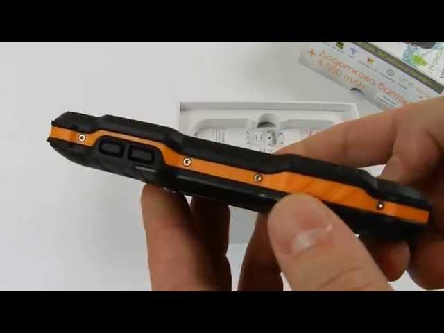 Смартфон Sigma X-treme PQ22 Black\Orange DualSim | unboxing