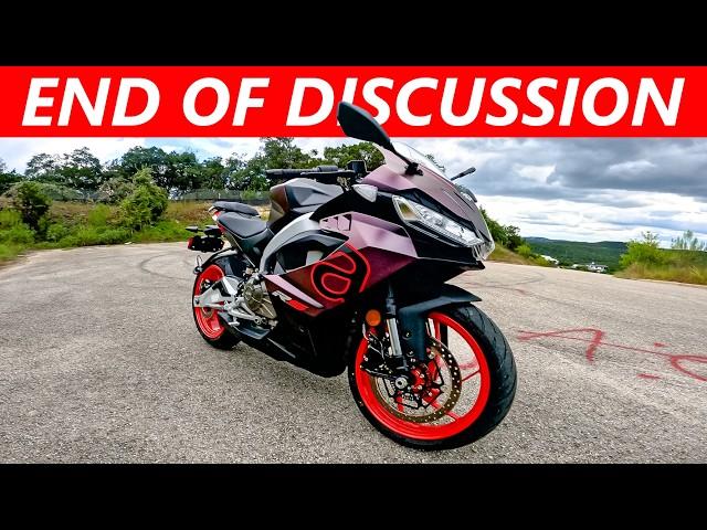 2025 Aprilia RS457 First Ride and Review!