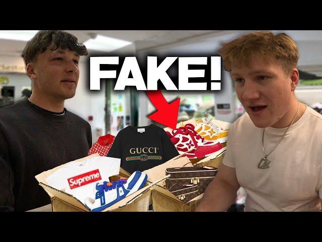 Customer CAUGHT Selling FAKE DESIGNER!