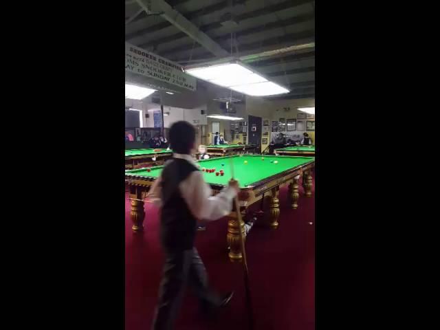 Adam Wynne 4 Years Old Competing In The U12 Irish Snooker Championship. Youngest Contestant Ever