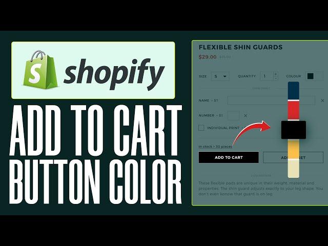 How To Change Shopify Add To Cart Button Color - Full Guide