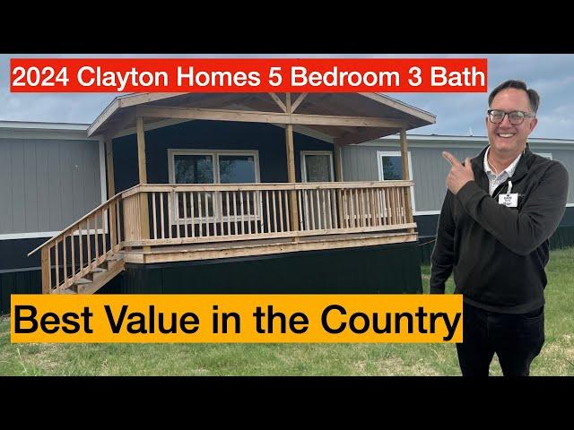 Best Value 2024 Clayton Homes 5 Bedroom 3 Bath Tru Triumph Manufactured Home. Oakwood Homes Tulsa