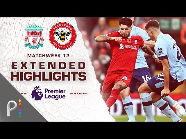 Liverpool v. Brentford | PREMIER LEAGUE HIGHLIGHTS | 11/12/2023 | NBC Sports