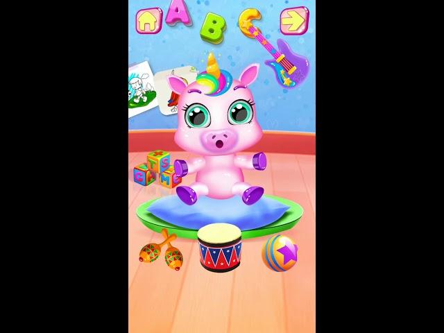 Unicorn Care Nanny Pet House Game | HMG Play Store