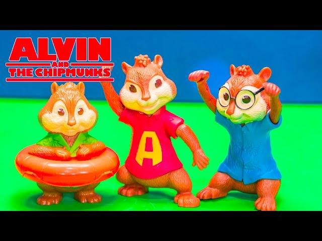 Opening Blind Bag Surprise with Alvine and the Chipmunks Toys