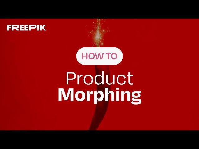 Morphing from one product to another AI tutorial | Freepik How-To