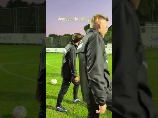 Andrea Pirlo STILL GOT IT  (via karagumruk_sk) #shorts