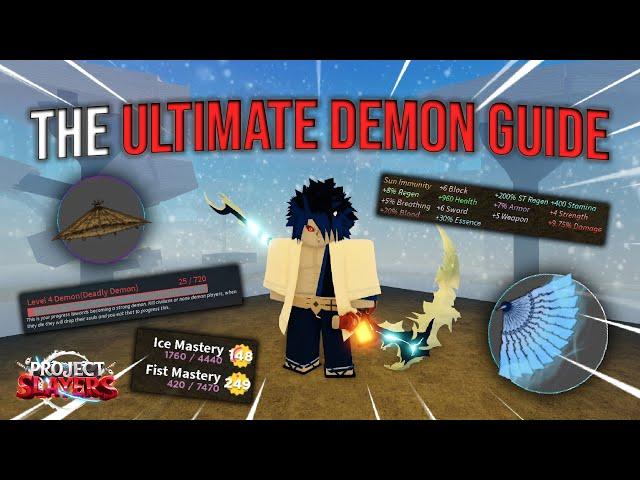 THE ULTIMATE DEMON GUIDE FOR UPDATE 1.5! [Project Slayers]