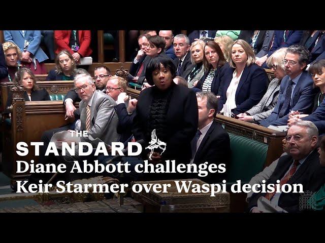 Waspi: Diane Abbott challenges Keir Starmer for decision not to compensate women