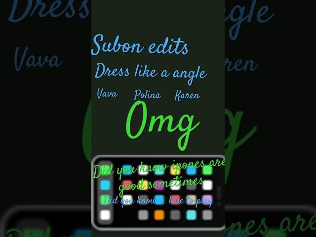 Subon edits