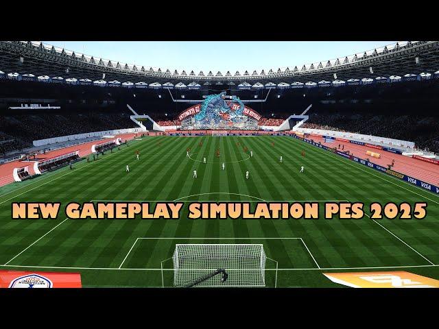 NEW PES 2025 GAMEPLAY SIMULATION - PES 2021 & FOOTBALL LIFE 2025