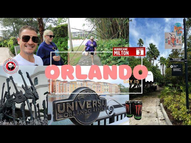 Hurricane Milton Aftermath, Universal Resort Hopping, & Walmart | ORLANDO DAY 15