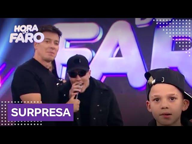 MC Arthur participa de falso concurso de sósias para conhecer MC Daniel