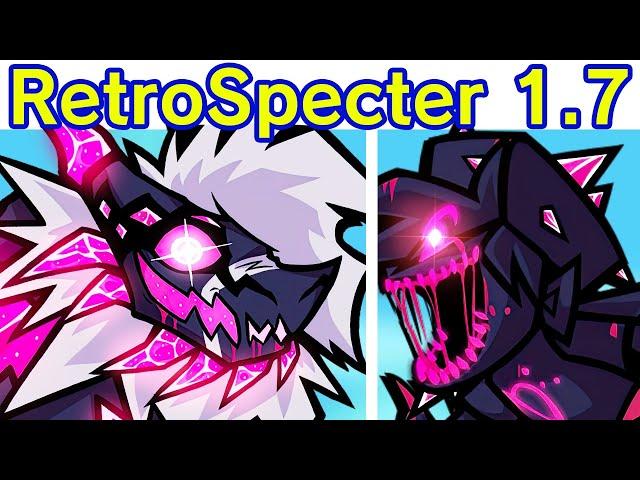 Friday Night Funkin' VS RetroSpecter 1.75 + Cutscenes & Secret Song (FNF Mod) (Corruption/Evil BF)