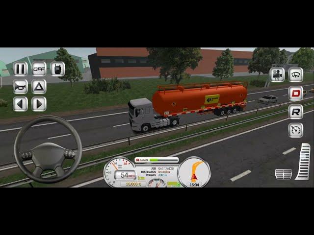 Oil Tanker Transport Driving Simulator - Heavy Cargo Transporter Truck Driver - Android #GamePlay