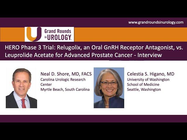 HERO Phase 3 Trial: Relugolix vs. Leuprolide Acetate for Advanced Prostate Cancer - Interview