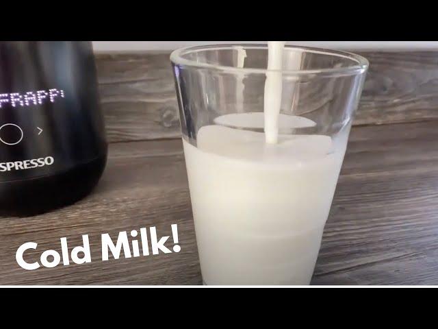 How to Froth Cold Milk with Nespresso Barista Recipe Maker | Nespresso Milk Frother Tips and Tricks