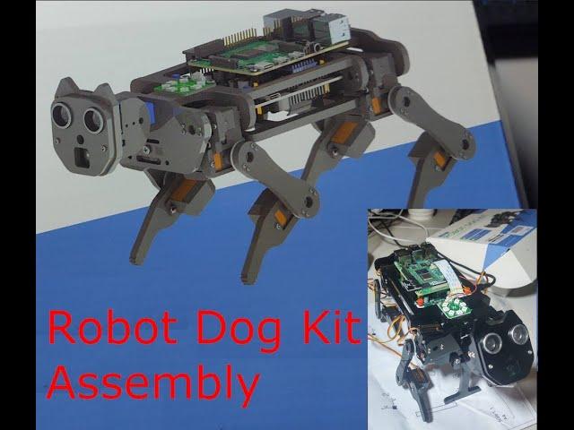 Freenove Robot Dog Kit for Raspberry Pi - Setup and Assembly