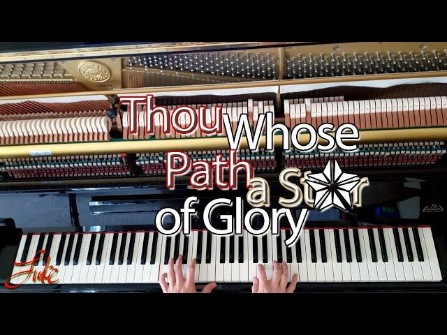 Thou Whose Path A Star Of Glory #Christmas #pianocover  by Luke Wahl