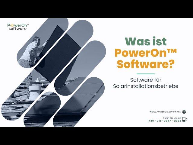 Was ist PowerOn™ Software?