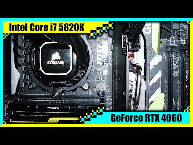 i7 5820K + RTX 4060 Gaming PC in 2024 | Tested in 10 Games