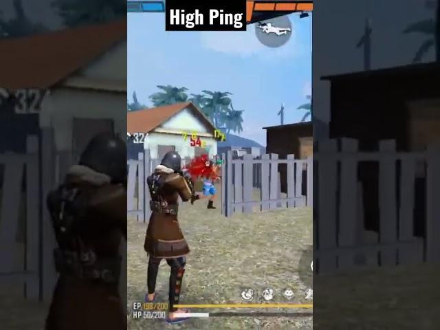 Free fire high ping problem || Garena Free Fire ||#shorts #ytshorts #youtubeshorts
