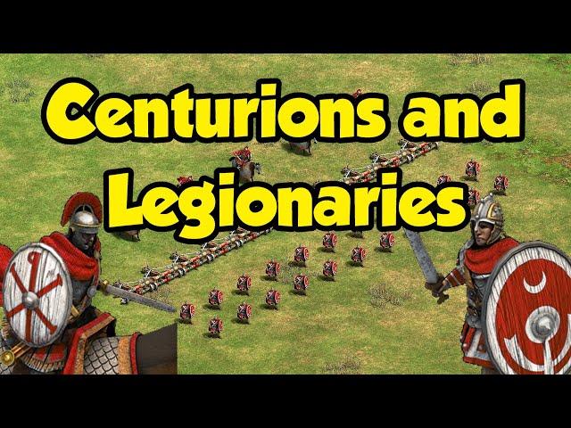 How good are Centurions and Legionaries? (AoE2)