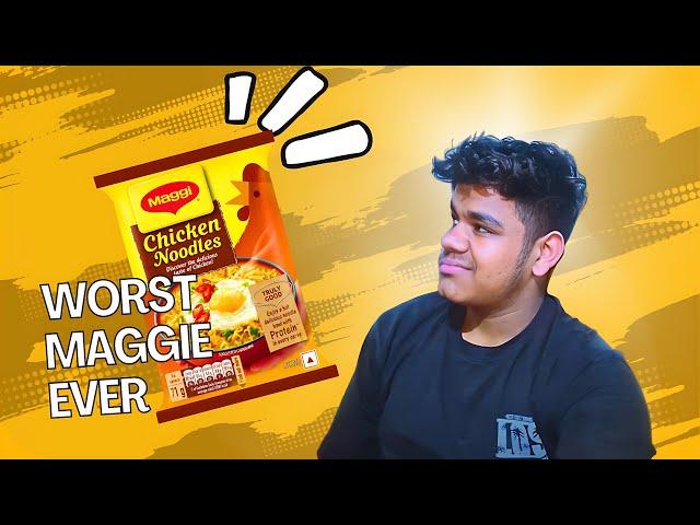 Aj se maggi khani band  | worst maggi ever 