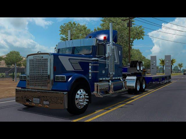 (ATS1.38)New Freightliner FLC By XBS+Trailers Drake Swingwing