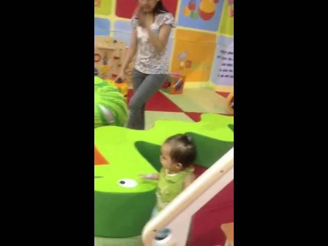 Ayka in play area