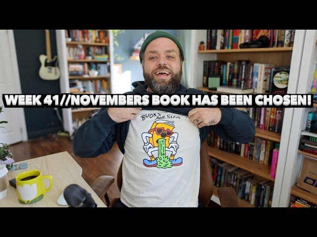 Week 41//NOVEMBERS STEPHEN KING BOOK HAS BEEN CHOSEN!