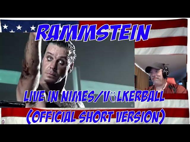 Rammstein - Live in Nimes/Völkerball (Official Short Version)- 4 songs in a row! REACTION - so good!