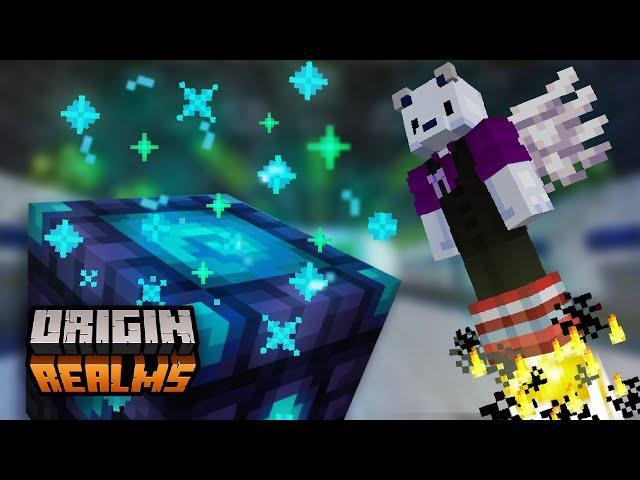 Creative Flight and Teleportation Pads in Vanilla Survival! | Origin Realms Guide