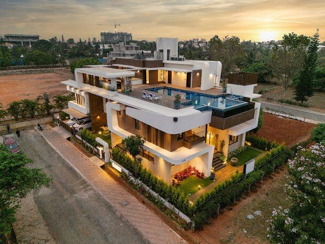 Stunning rooftop pool mansion by Mahan architects | Architecture & Interior Shoots | Cinematographer