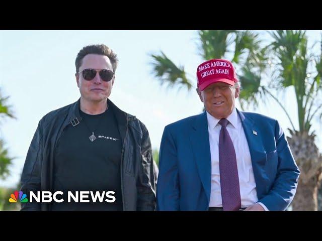 Trump addresses Elon Musk's influence in Phoenix speech