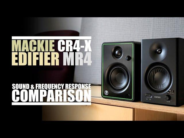 DSAUDIO.review ||  Edifier MR4 vs Mackie CR4-X  || sound.DEMO