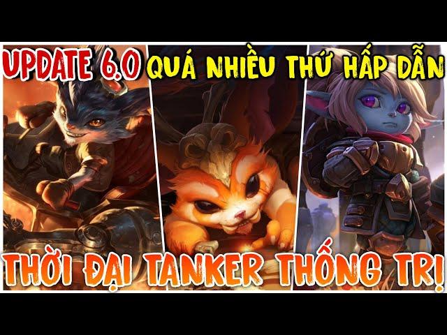 TỐC CHIẾN Update 6.0, Rumble, Gnar Và Poppy Sẽ Xuất Hiện Với Meta Siêu Tanker