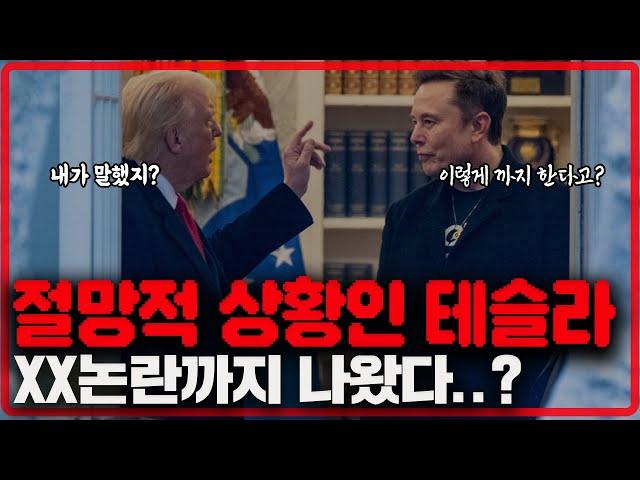 역대 최악의 사건...끝까지 가나? /  하지만 머스크의 속내는 또 있다