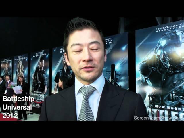 Tadanobu Asano HD Interview - Battleship Premiere